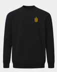 University of Idaho Meridian Black Crewneck