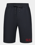 SUU Peak Sweat Black Shorts
