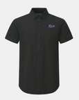 Rice Phenom Classic Black Short Sleeve Dress Shirt