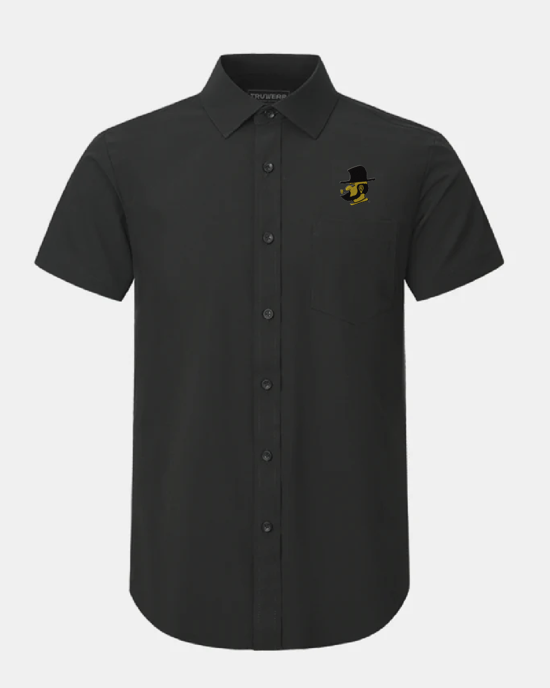 App State Phenom Classic Black Short Sleeve Dress Shirt
