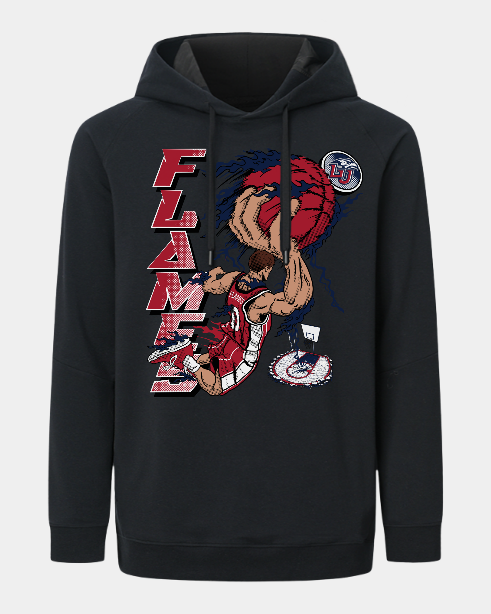 Liberty Slam Dunk Singular Black Hoodie