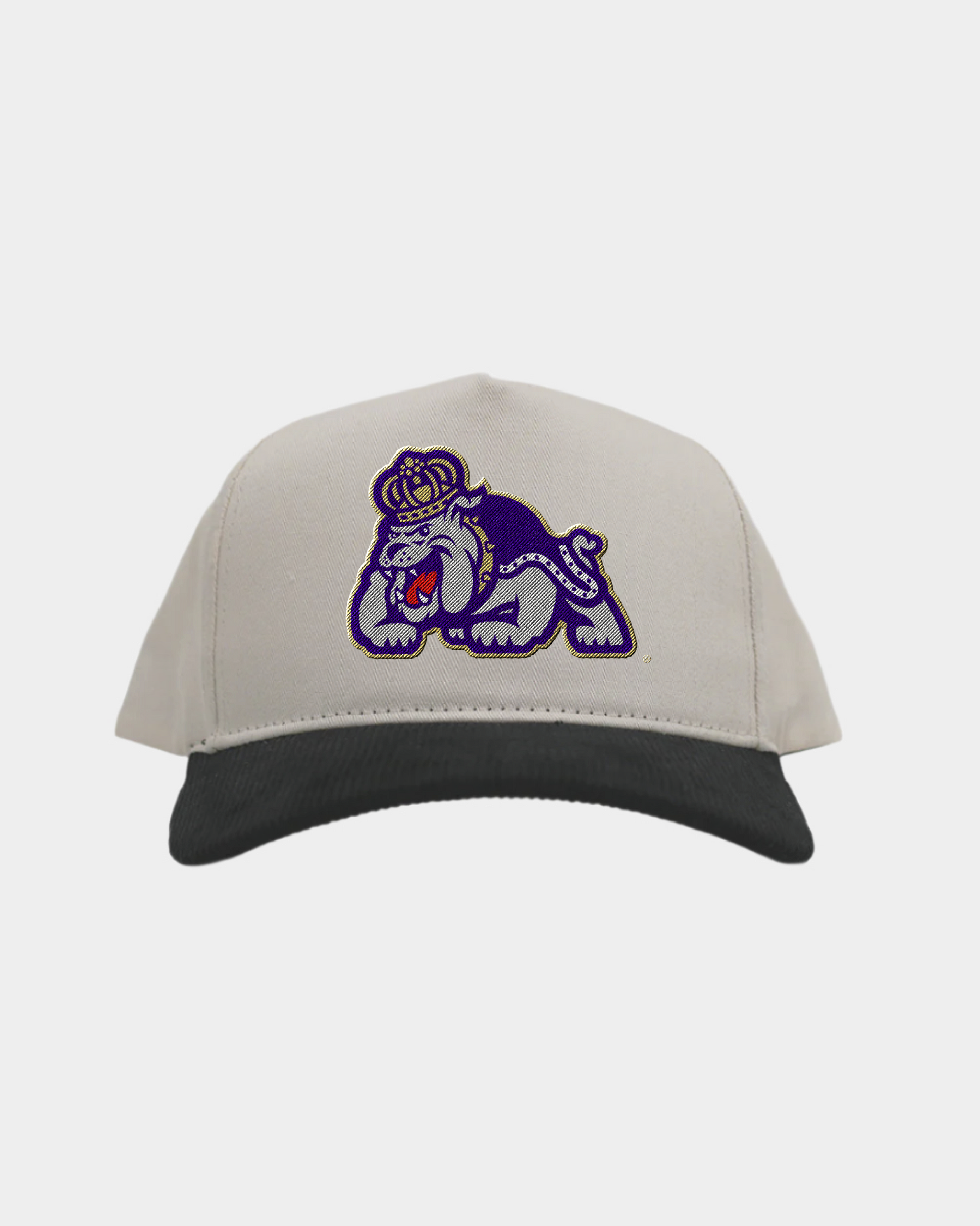 James Madison Cream Black Cord Brim Fade Hat