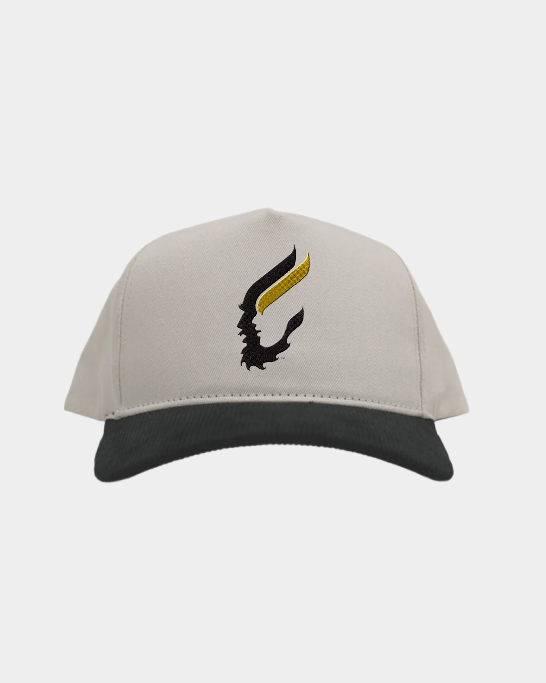 University of Idaho Cream Black Cord Brim Fade Hat