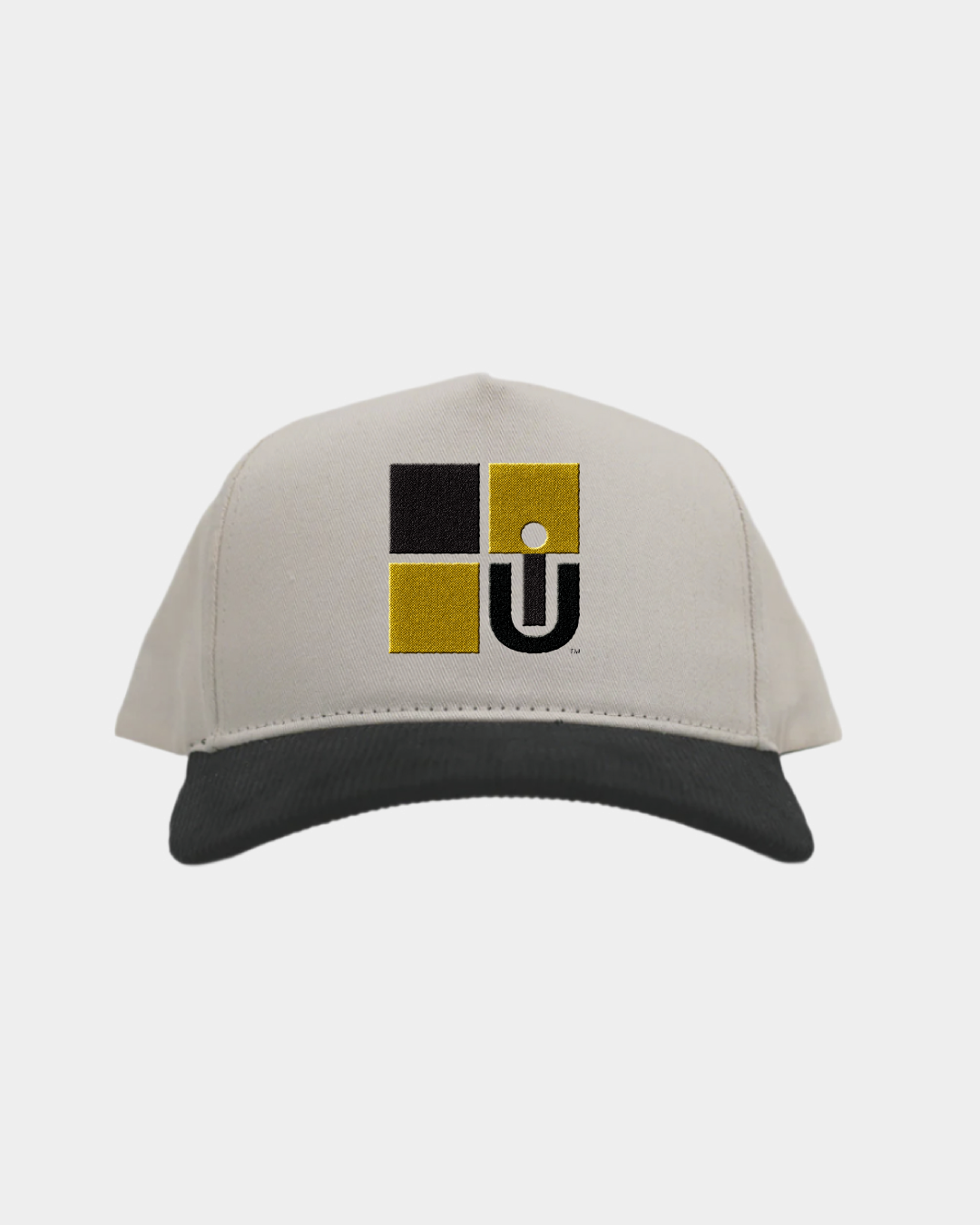 University of Idaho Cream Black Cord Brim Fade Hat