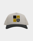 University of Idaho Cream Black Cord Brim Fade Hat