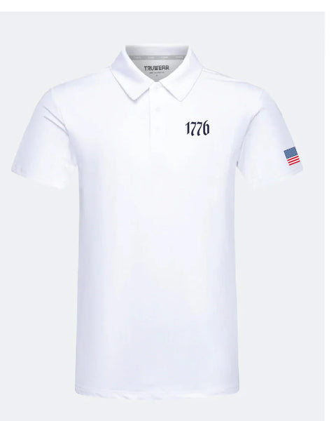 Crest 2.0 Polo White 4th of July 1776