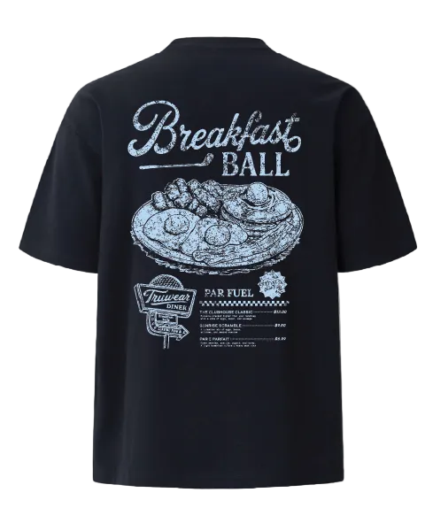Breakfast Ball Monochramatic Faze Heavyweight Tee