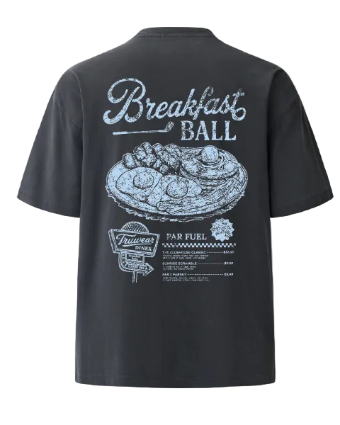 Breakfast Ball Monochramatic Faze Heavyweight Tee