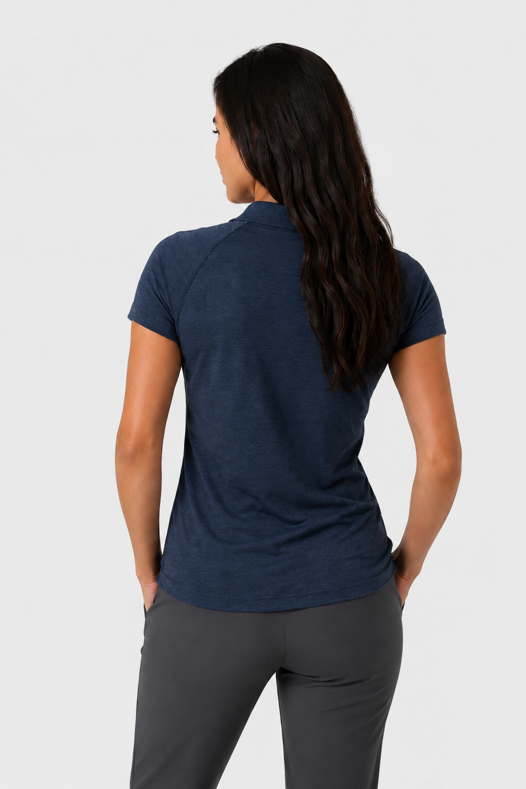 Women's Rise Polo Navy