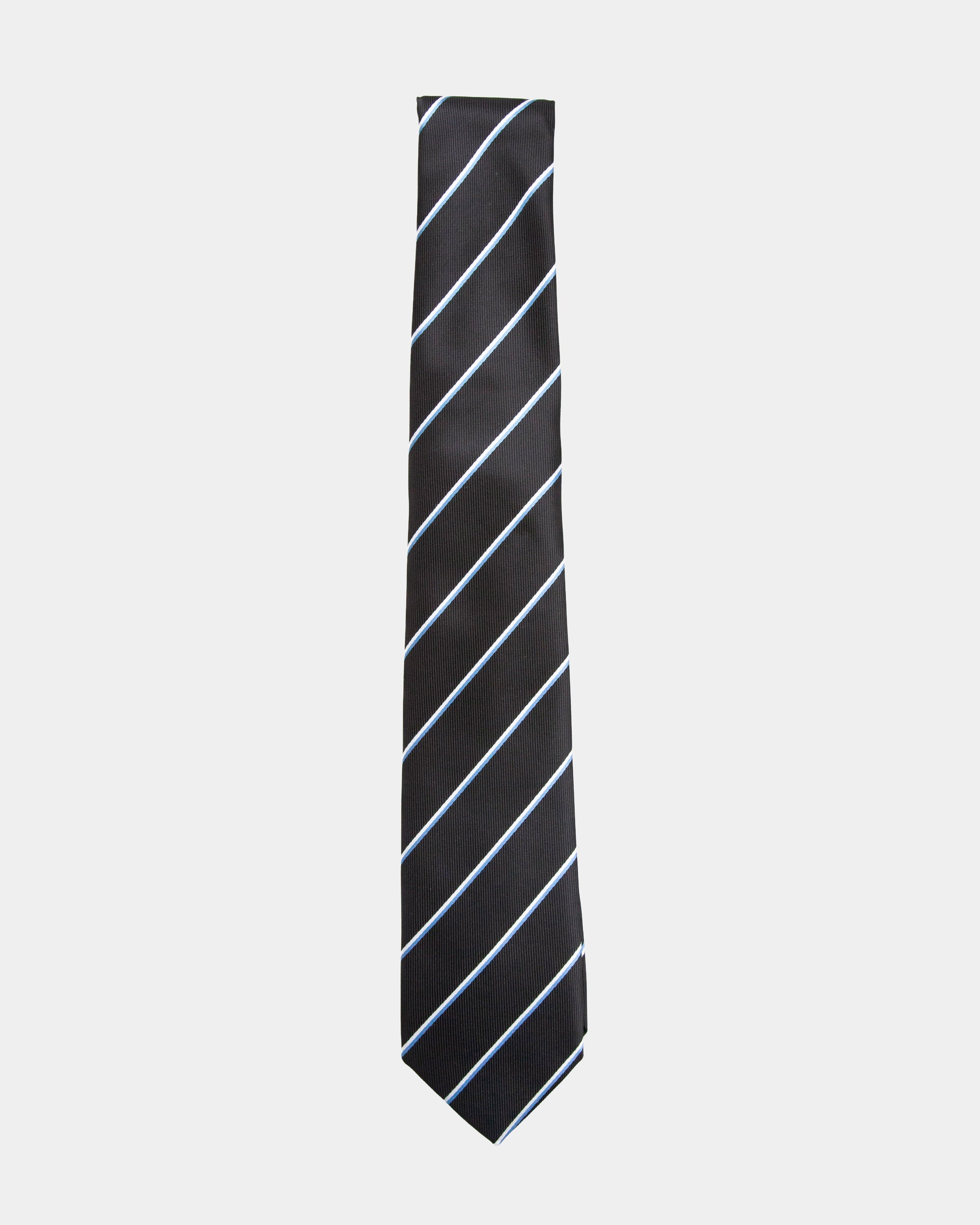 Immortal Black and Blue Stripe Tie