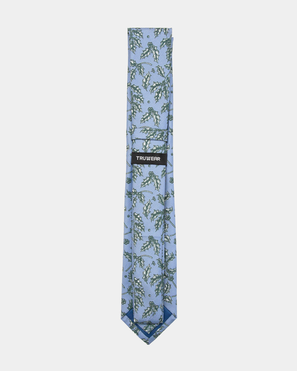 Immortal Blue Holly Tie