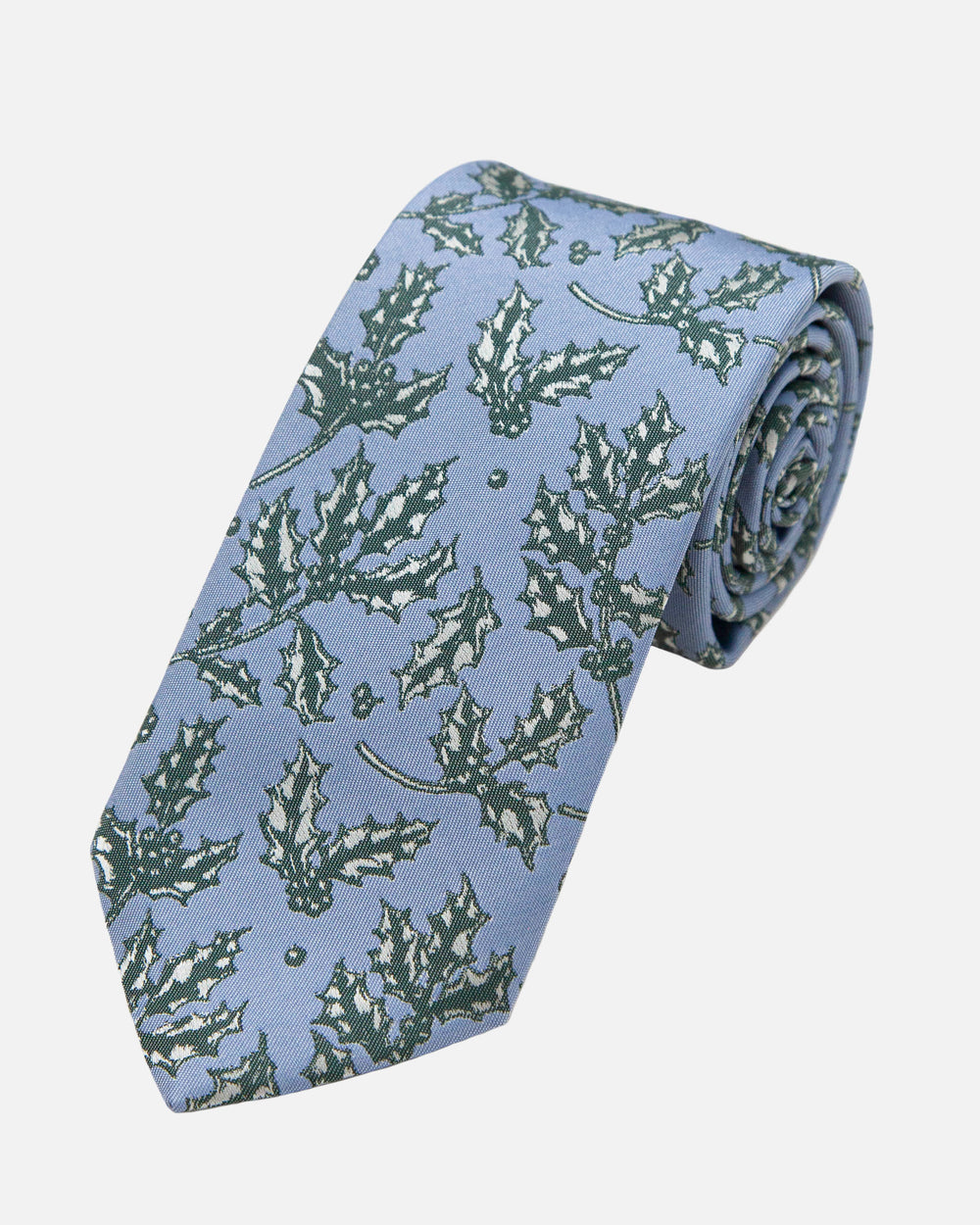 Immortal Blue Holly Tie