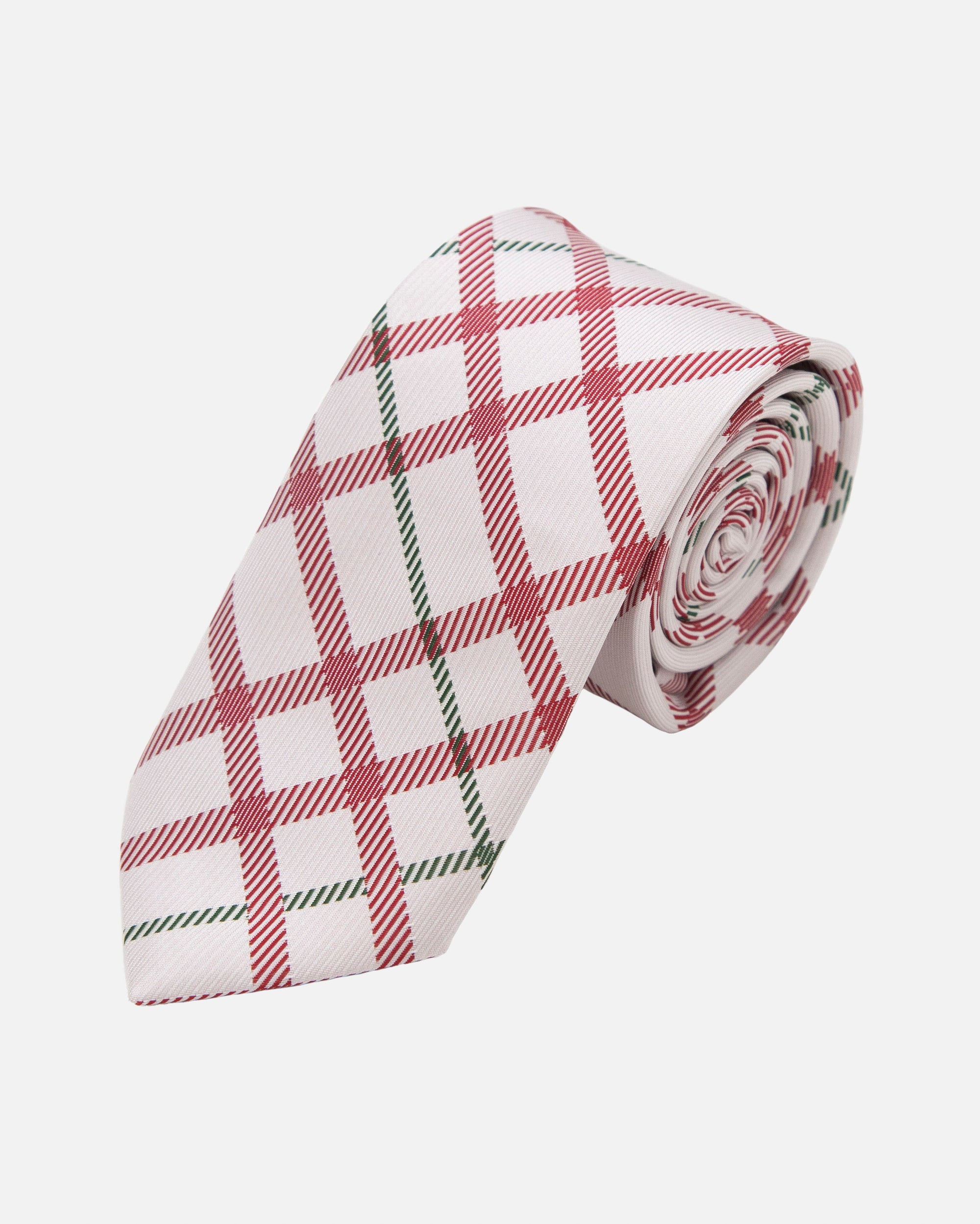 Immortal Christmas Plaid Tie