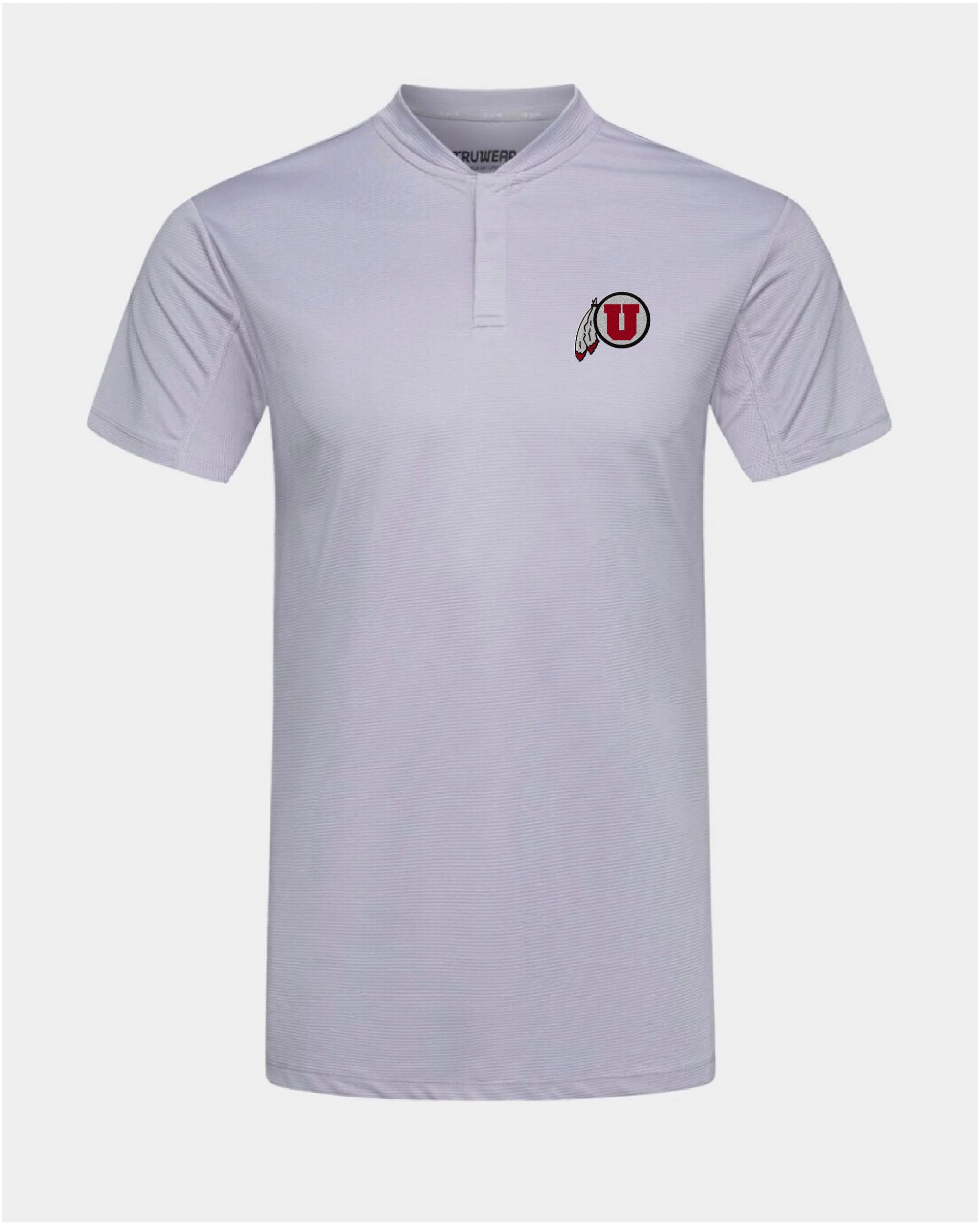 UofU Pinnacle 2.0 Light Grey Polo