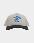BYU Cream Black Cord Brim Fade Hat
