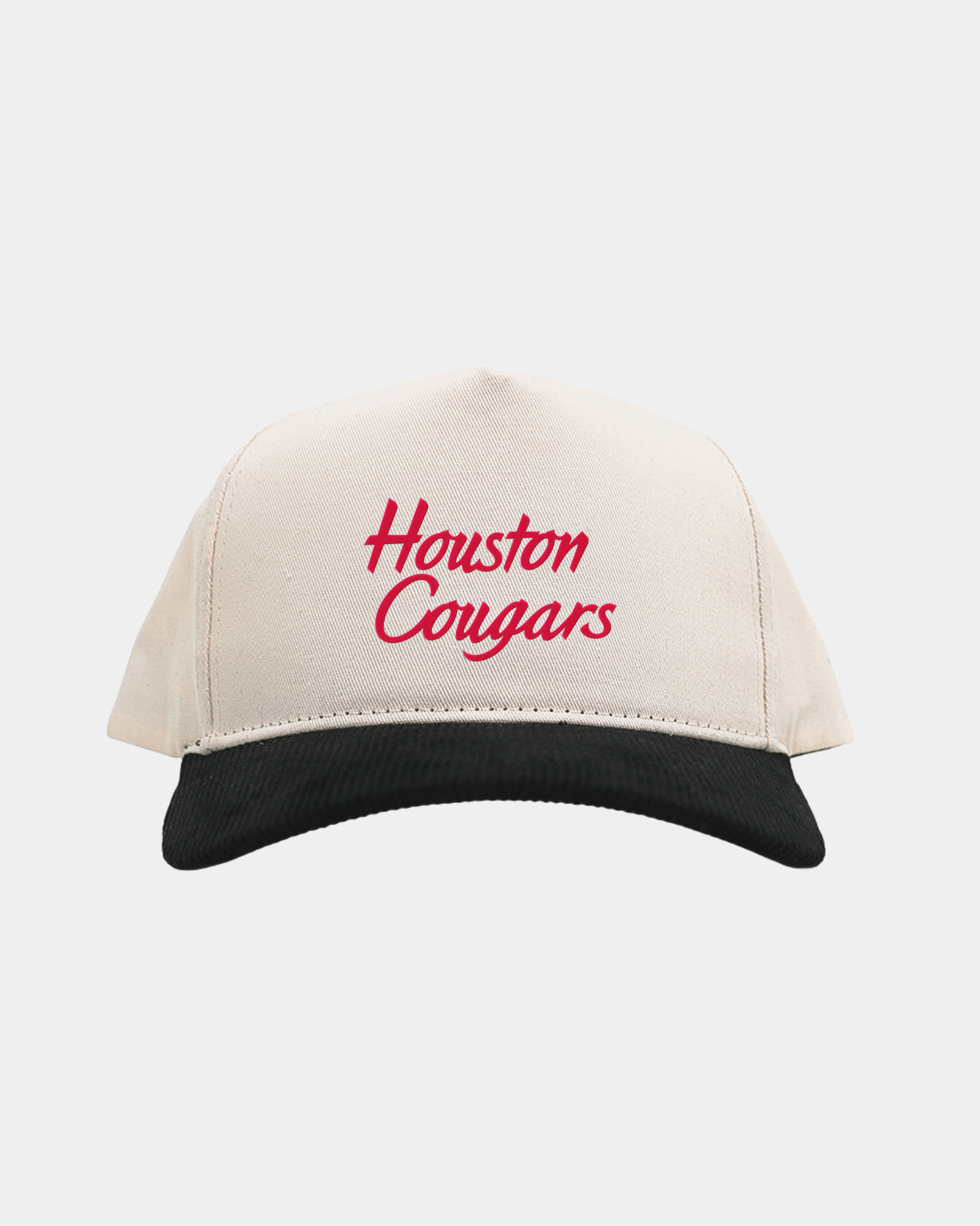 University of Houston Cream Black Cord Brim Fade Hat