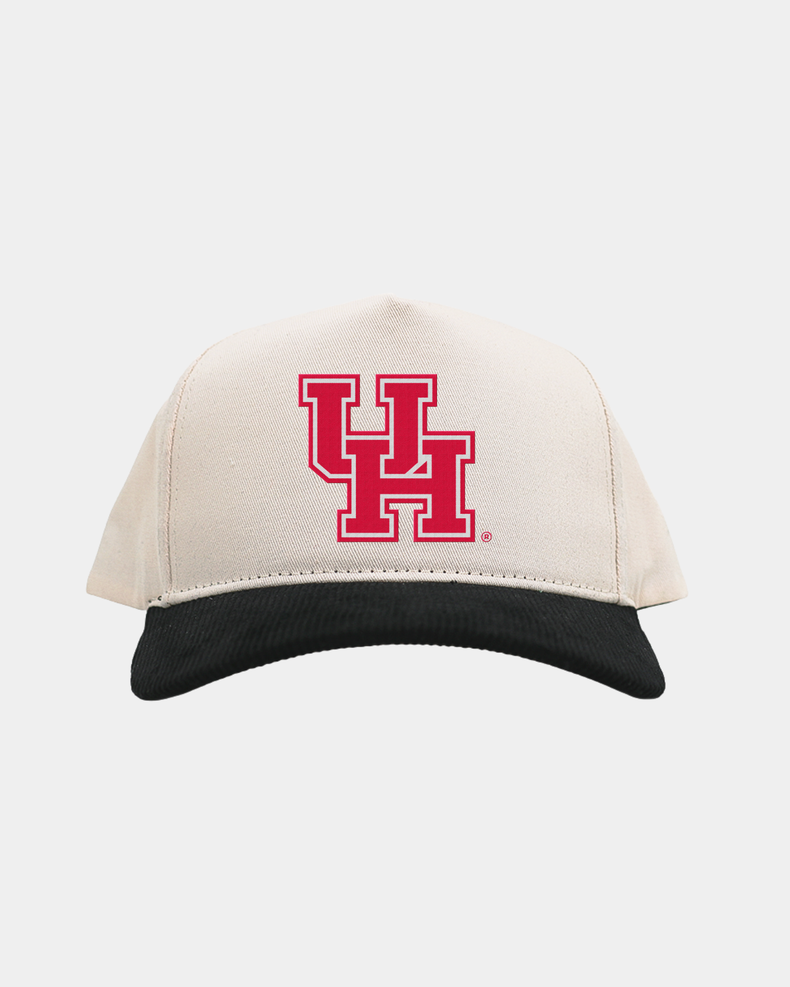 University of Houston Cream Black Cord Brim Fade Hat