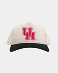 University of Houston Cream Black Cord Brim Fade Hat