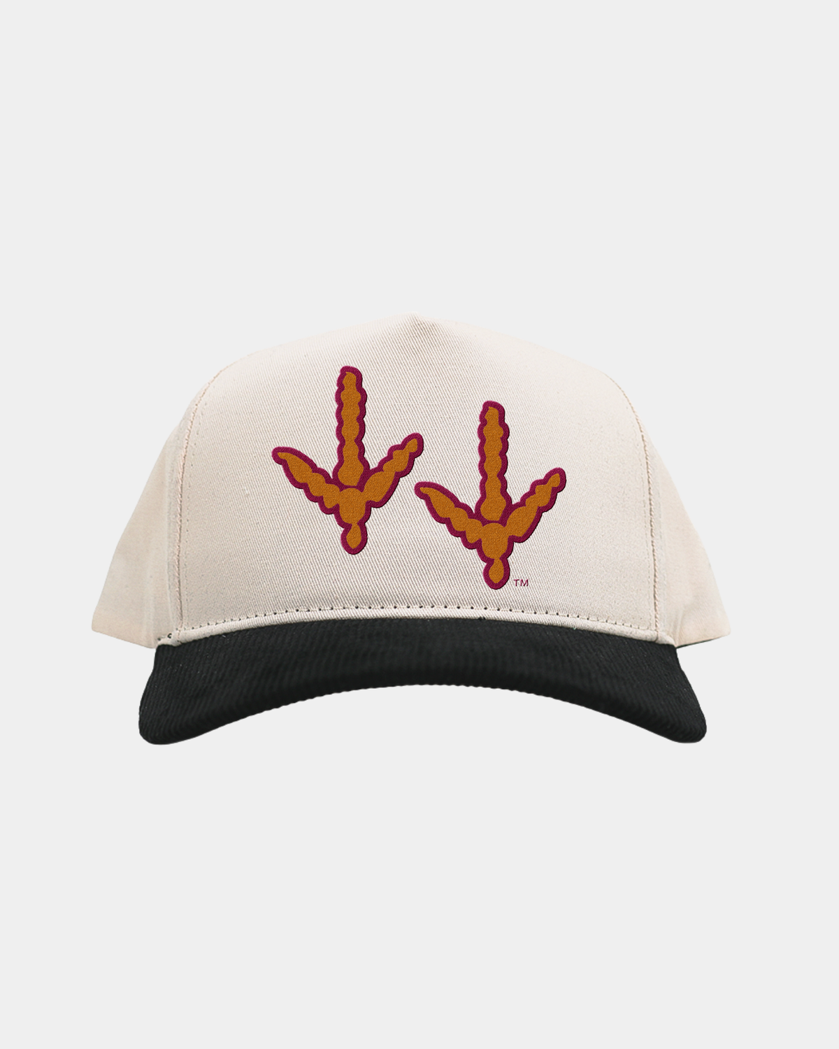 VT Cream Black Cord Brim Fade Hat