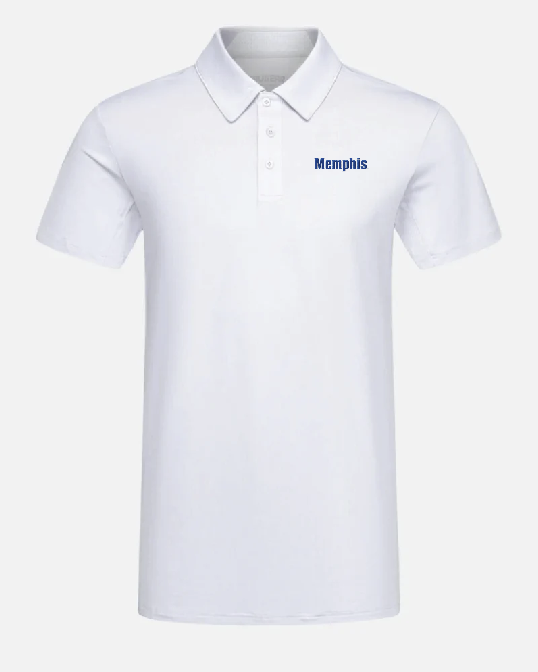 Memphis University Crest 2.0 Light Grey Polo