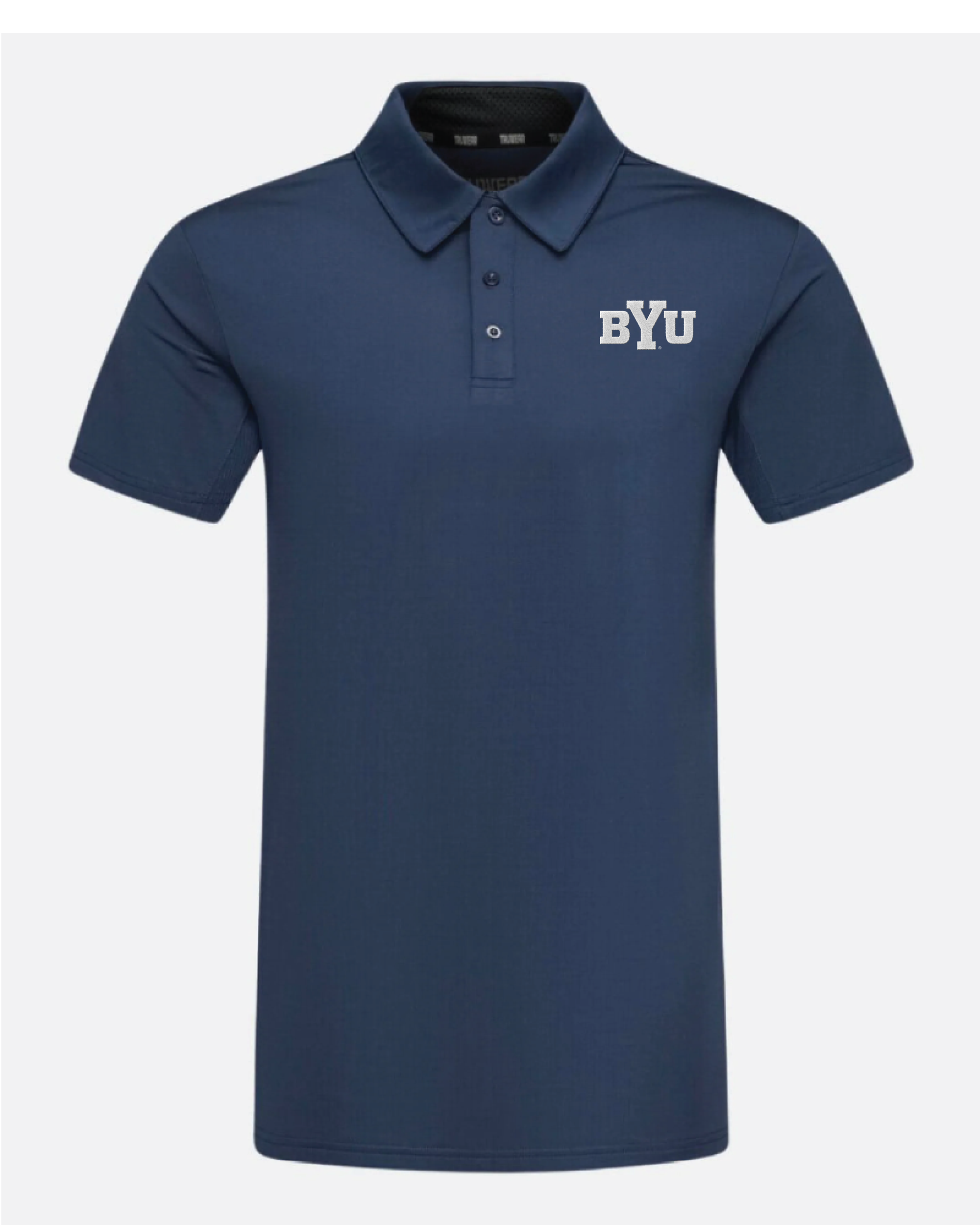 BYU Crest 2.0 Navy Blue Polo