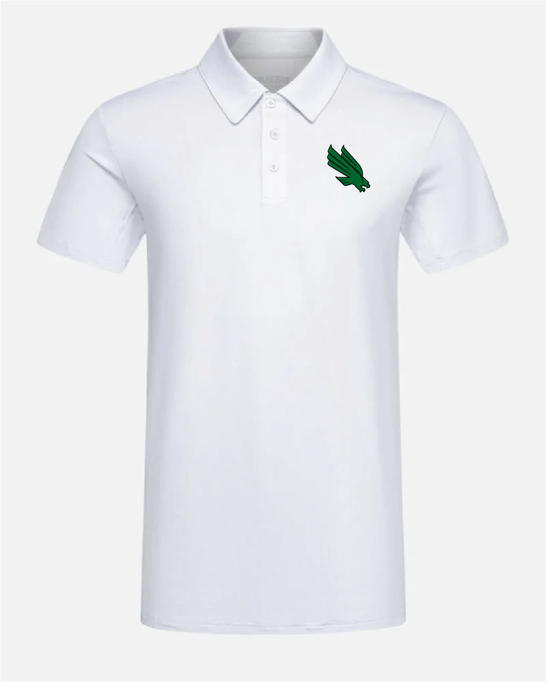 North Texas Crest 2.0 Light Grey Polo