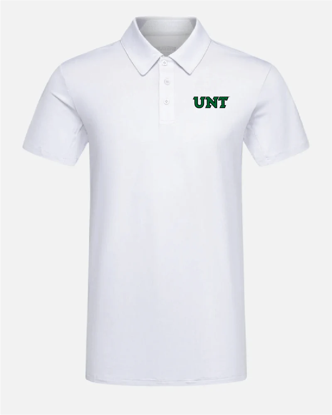 North Texas Crest 2.0 Light Grey Polo