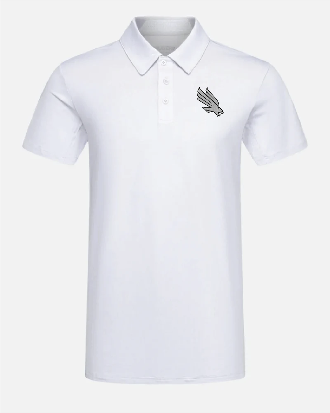 North Texas Crest 2.0 Light Grey Polo