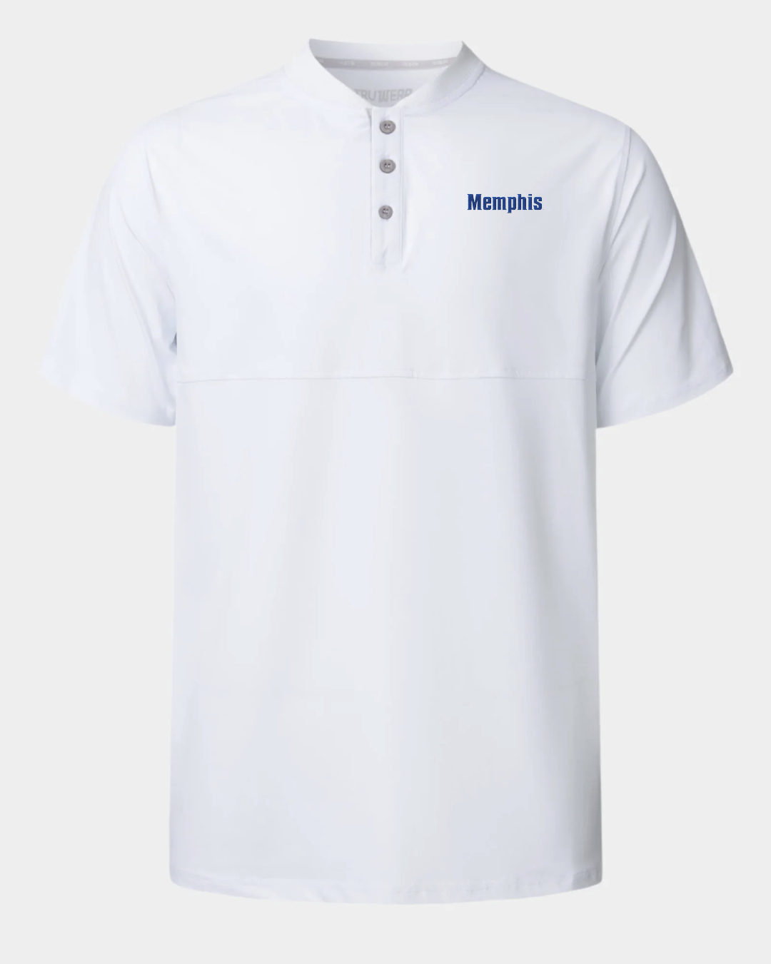 Memphis Crown Blade Polo White
