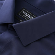 Phenom Professional Navy Blue Long Sleeve Men's Dress Shirt