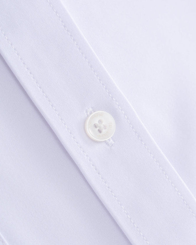 Phenom Professional White Long Sleeve Men&#39;s Dress Shirt