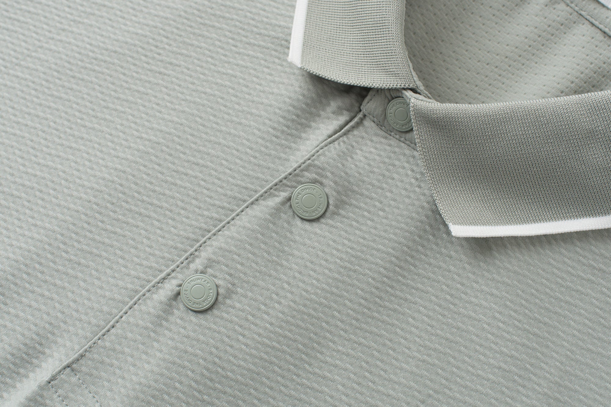 Icon Polo Slate Green Button