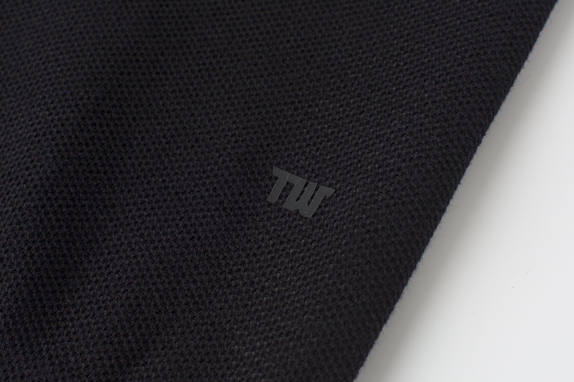 Vanguard Zip Polo Black