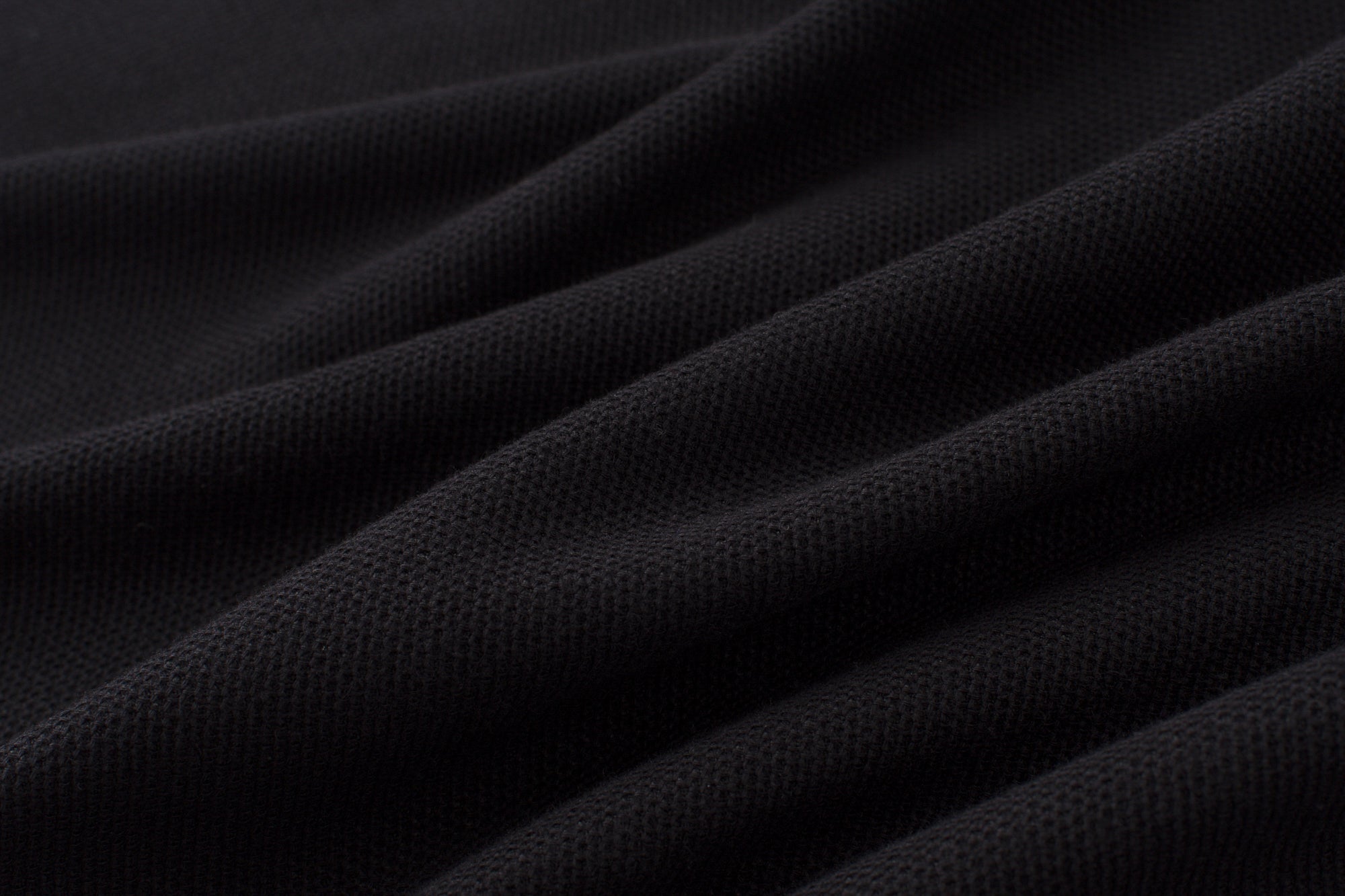Vanguard Zip Polo Black