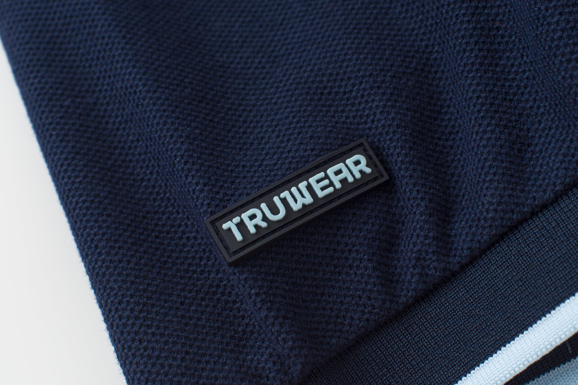 Vanguard Zip Polo Navy