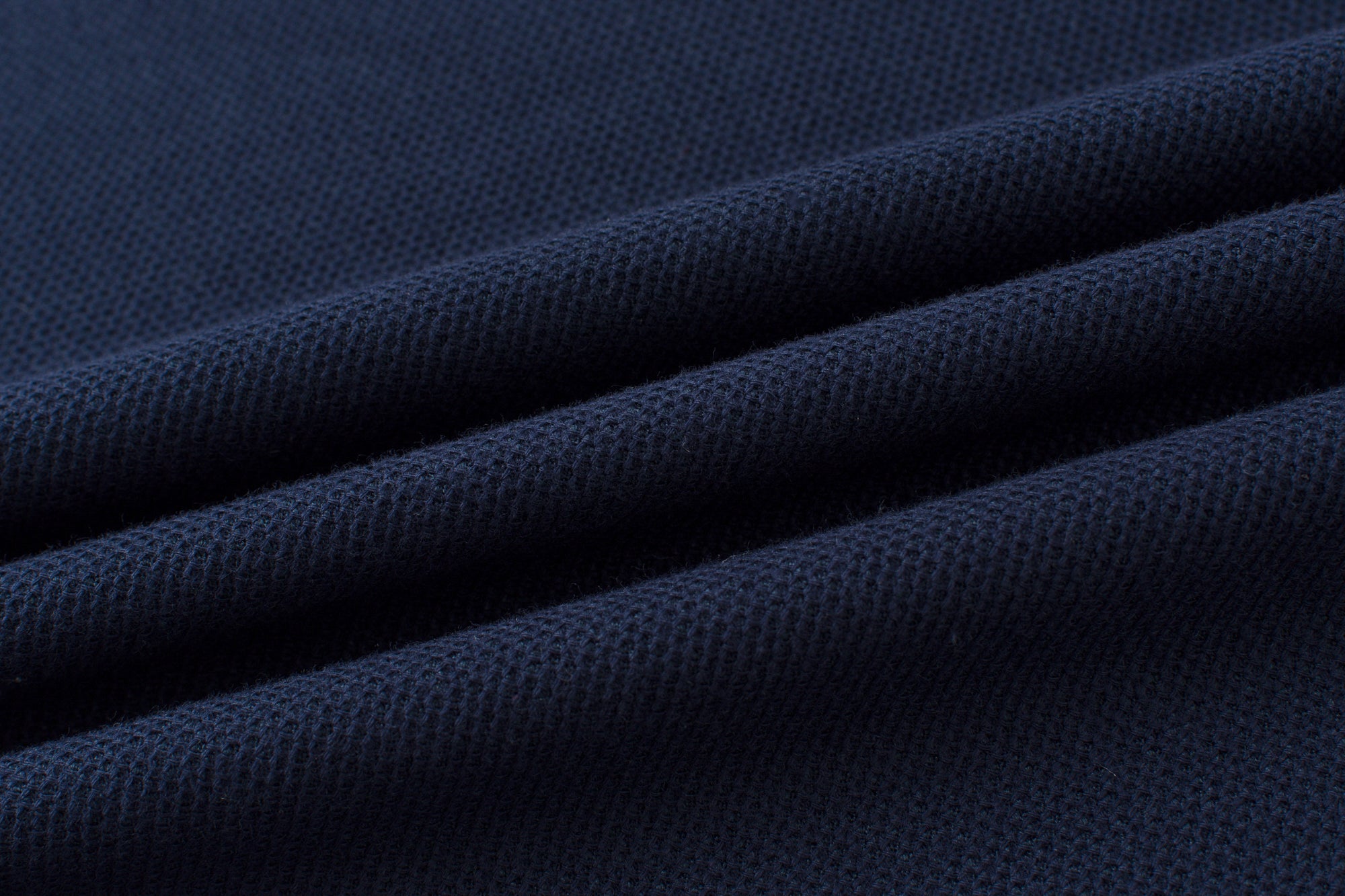 Vanguard Zip Polo Navy