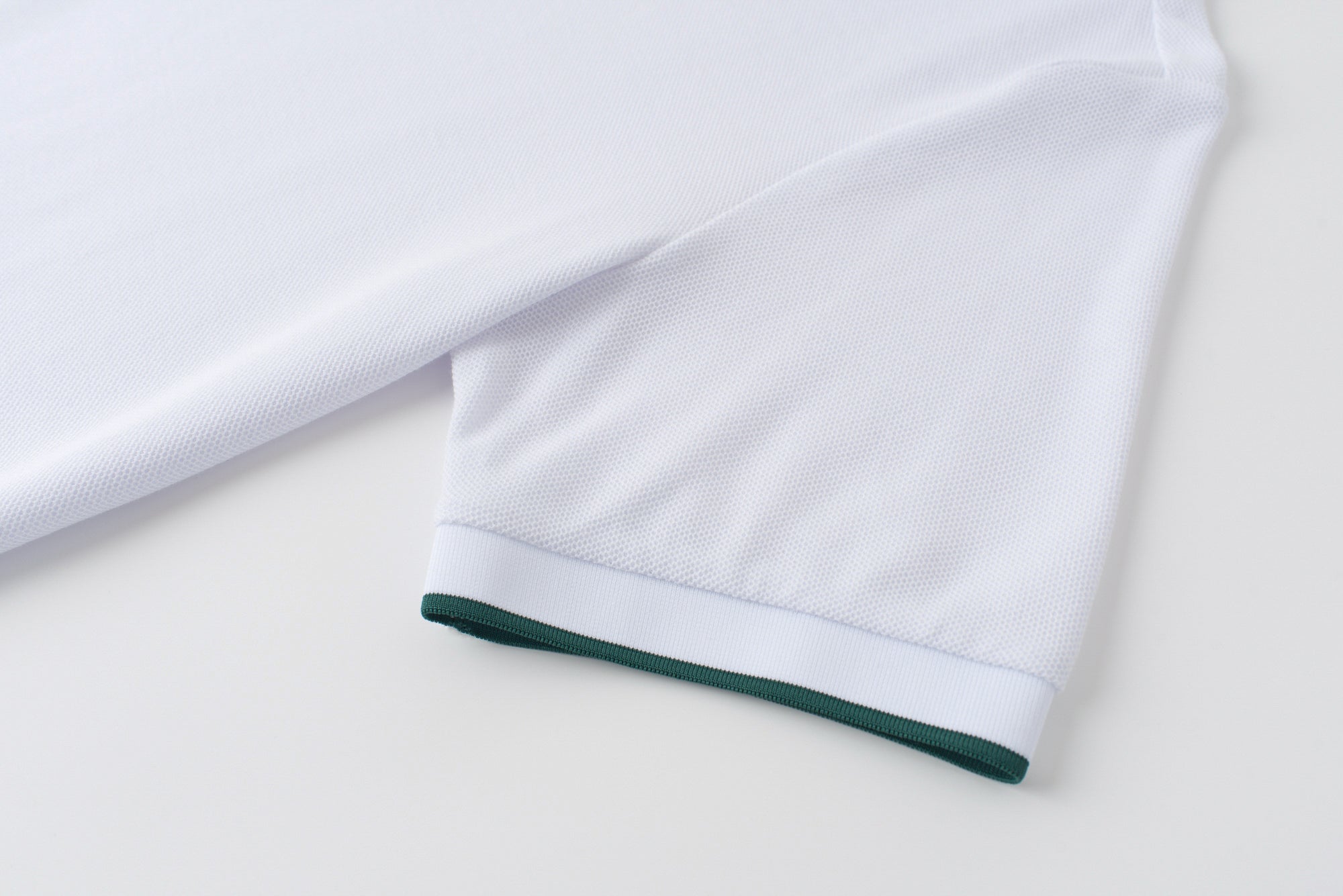 Vanguard Zip Polo White