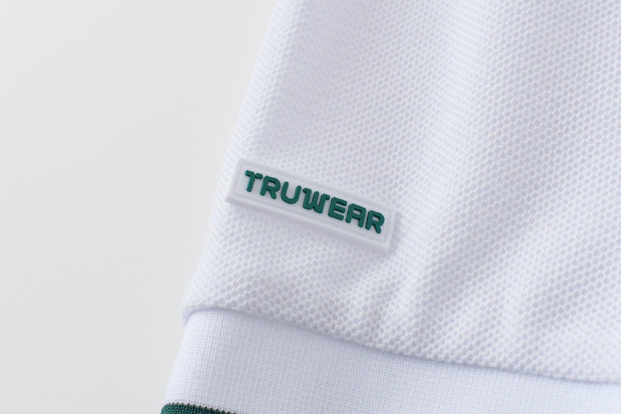 Vanguard Zip Polo White