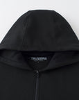Atlas Full Zip Hoodie Black Hood