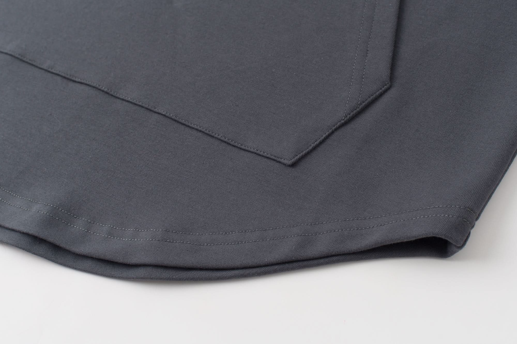 Scuba Hoodie Off Shadow Hem