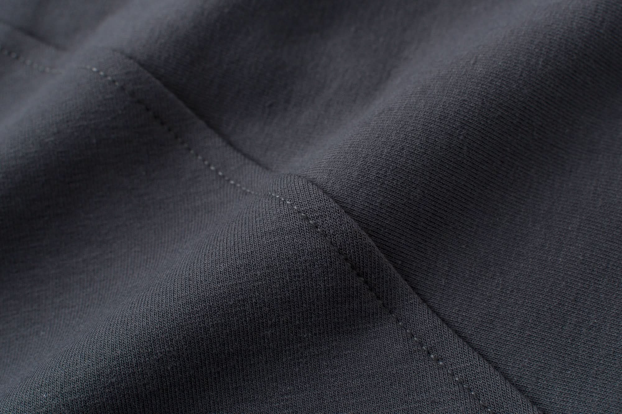 Scuba Hoodie Off Shadow Stitching
