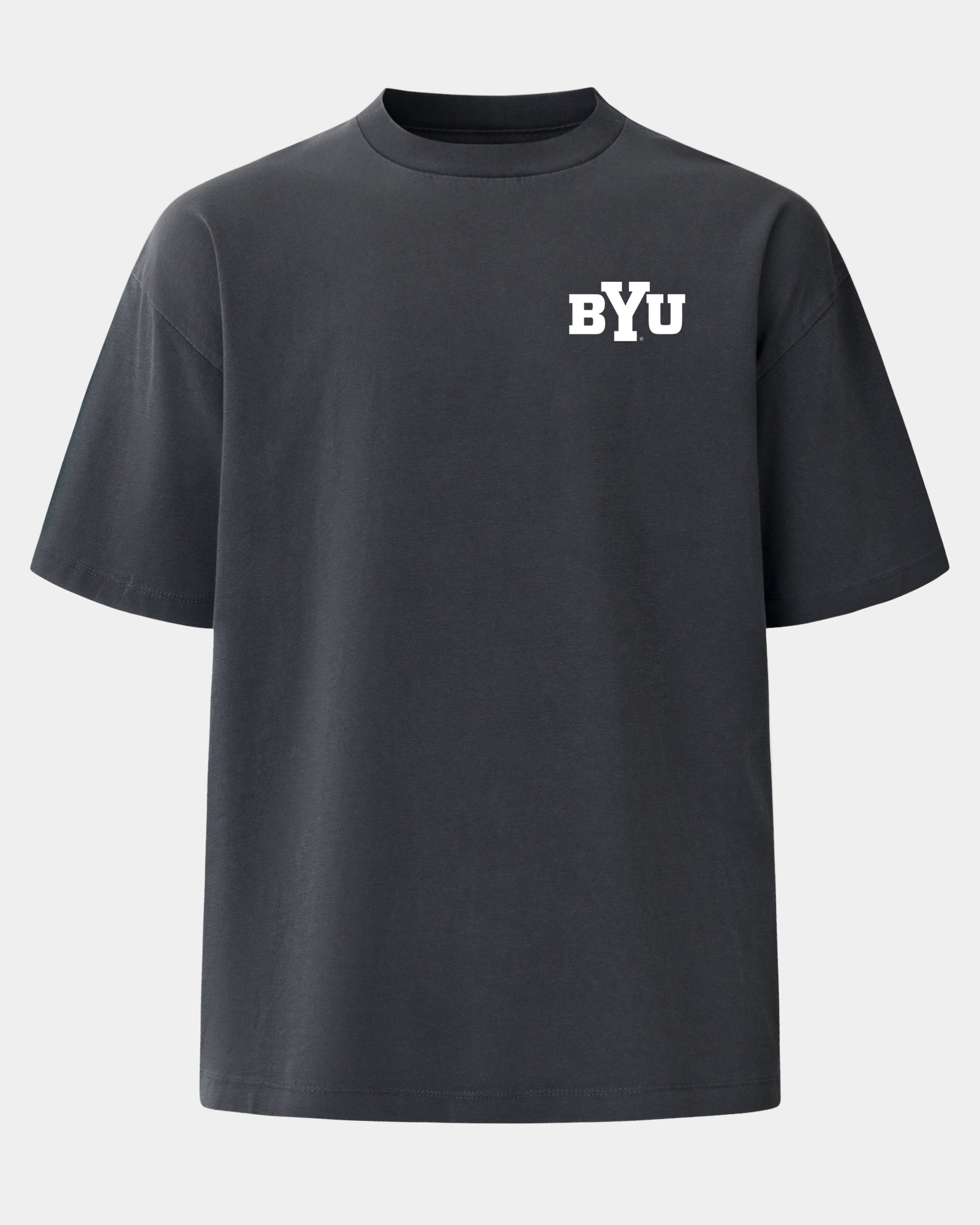 BYU Slam Dunk Faze Heavyweight Tee Charcoal