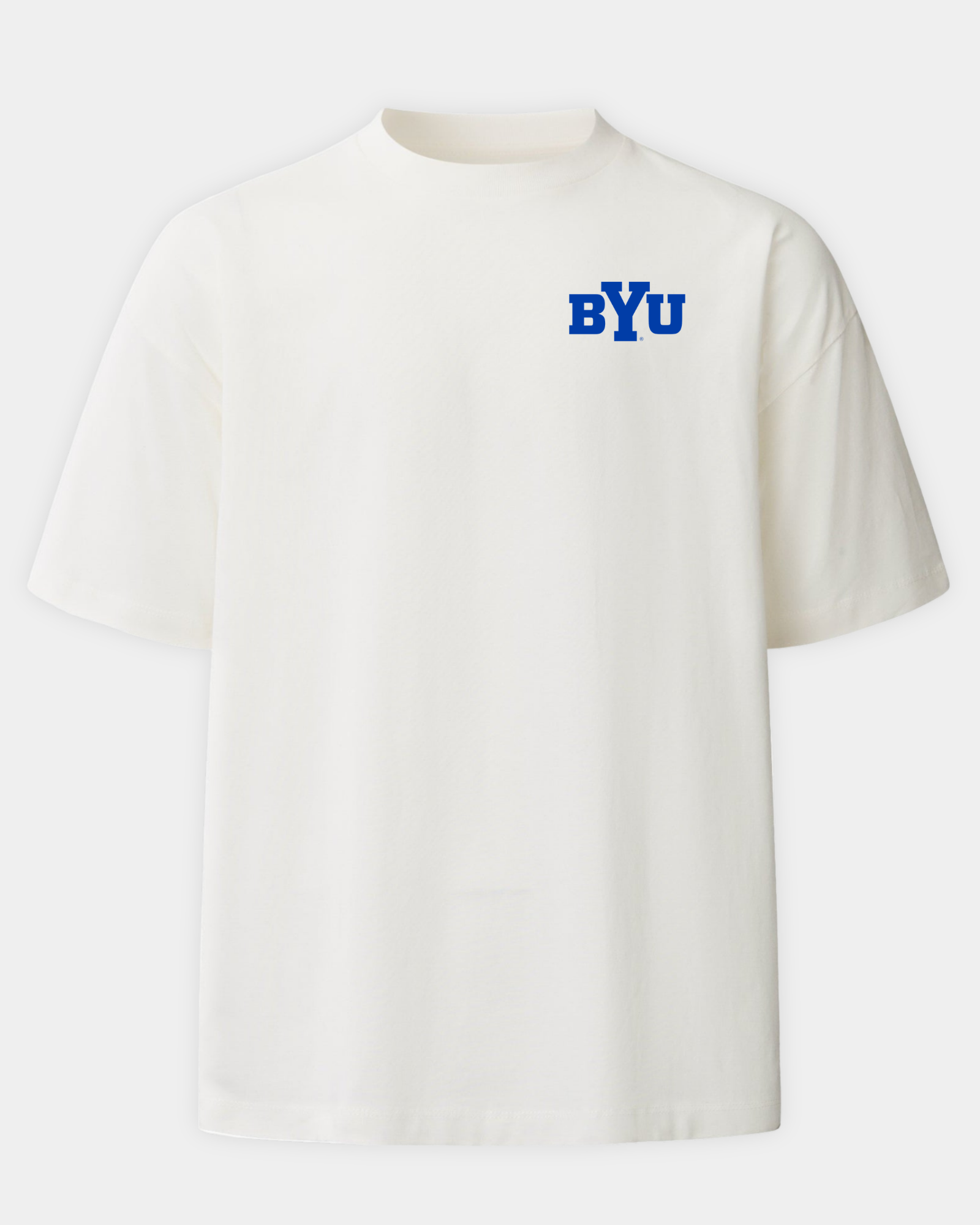 BYU Slam Dunk Faze Heavyweight Tee Off White