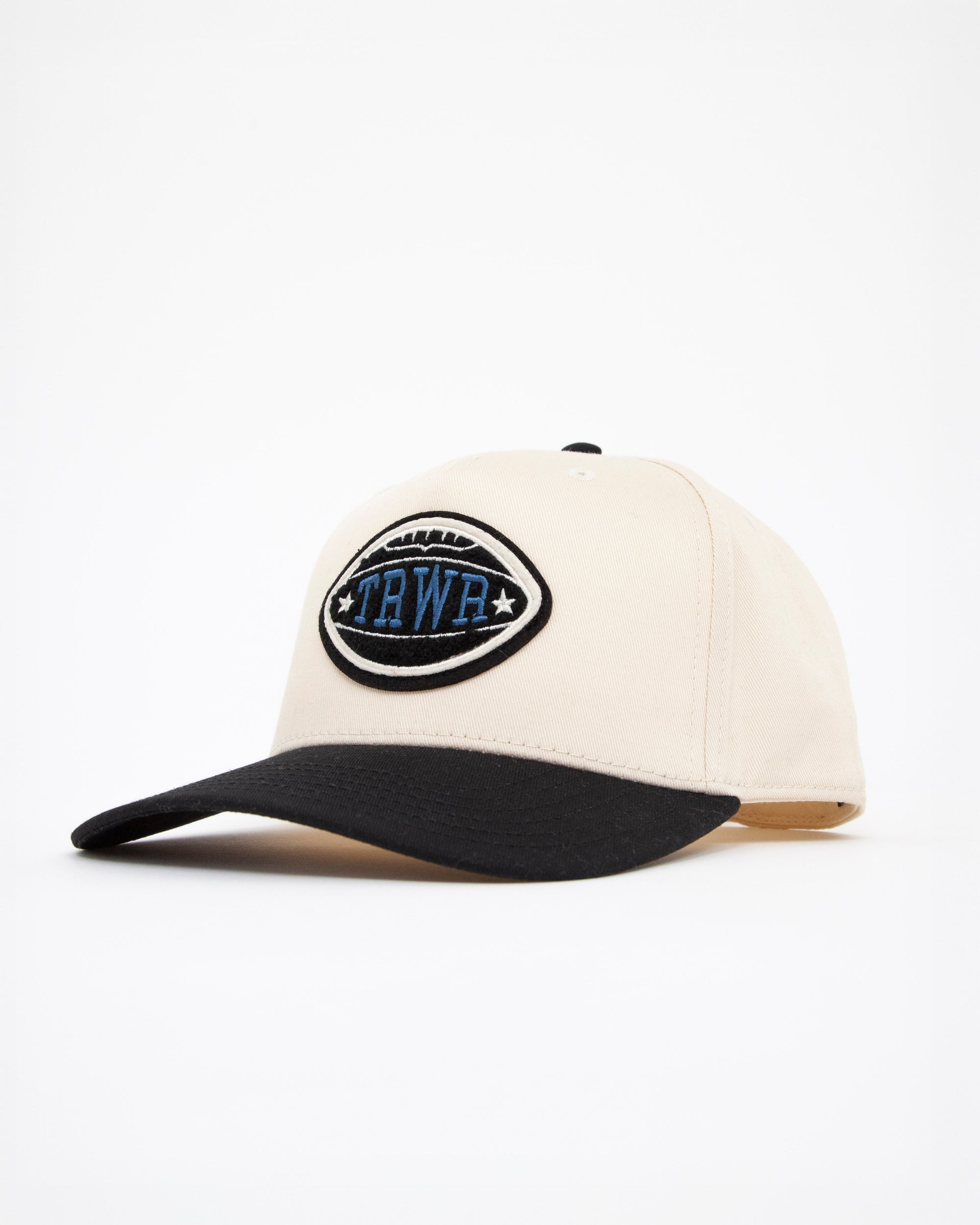 TRWR Football Otto Hat Cream &amp; Black