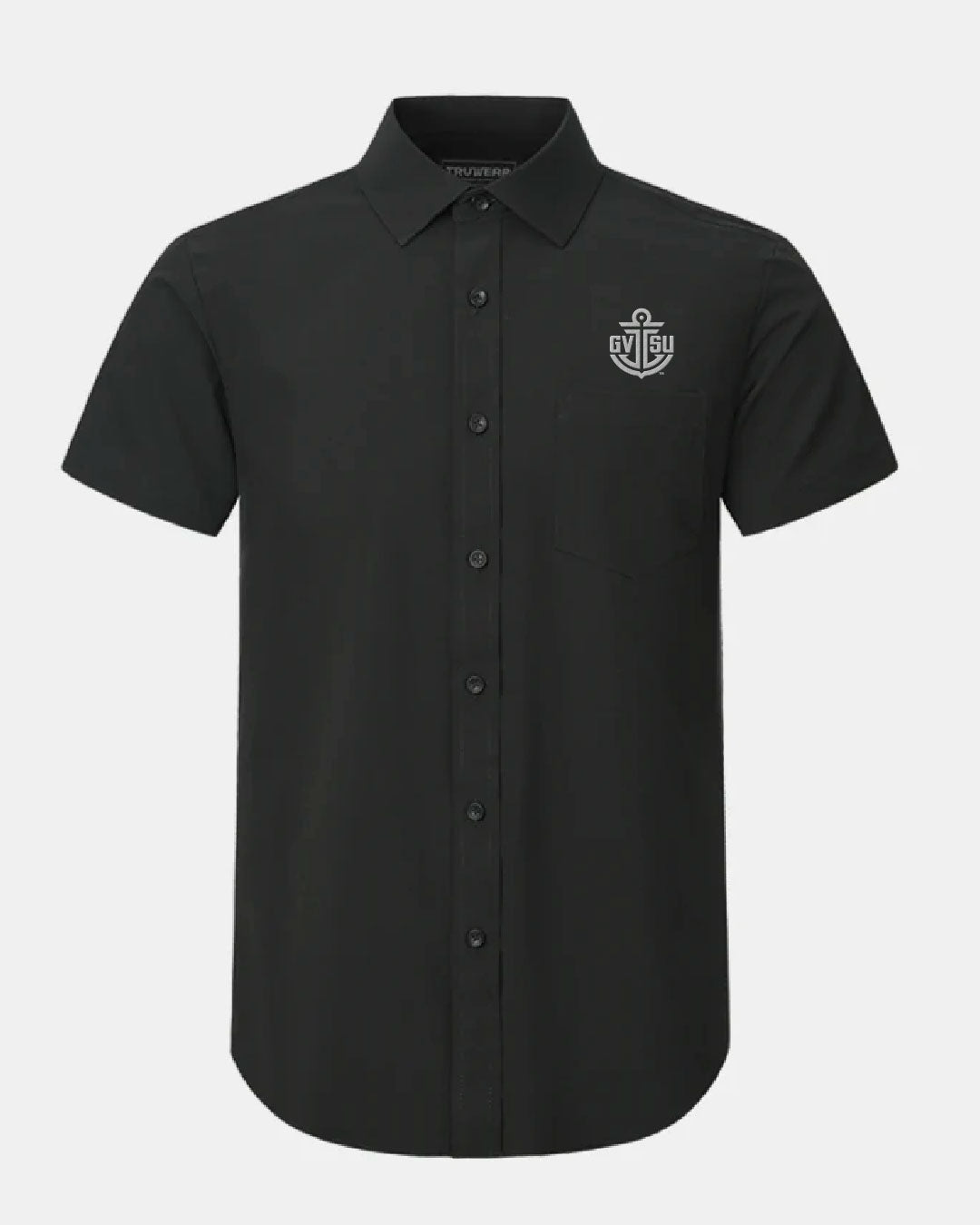 GVSU Phenom Classic Black Short Sleeve Dress Shirt
