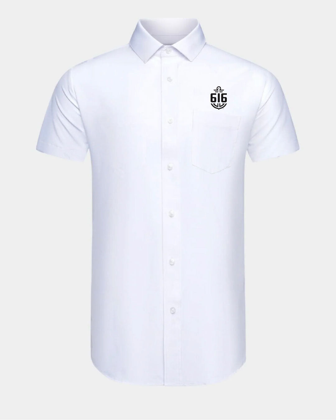 GVSU Phenom Classic White Short Sleeve Dress Shirt