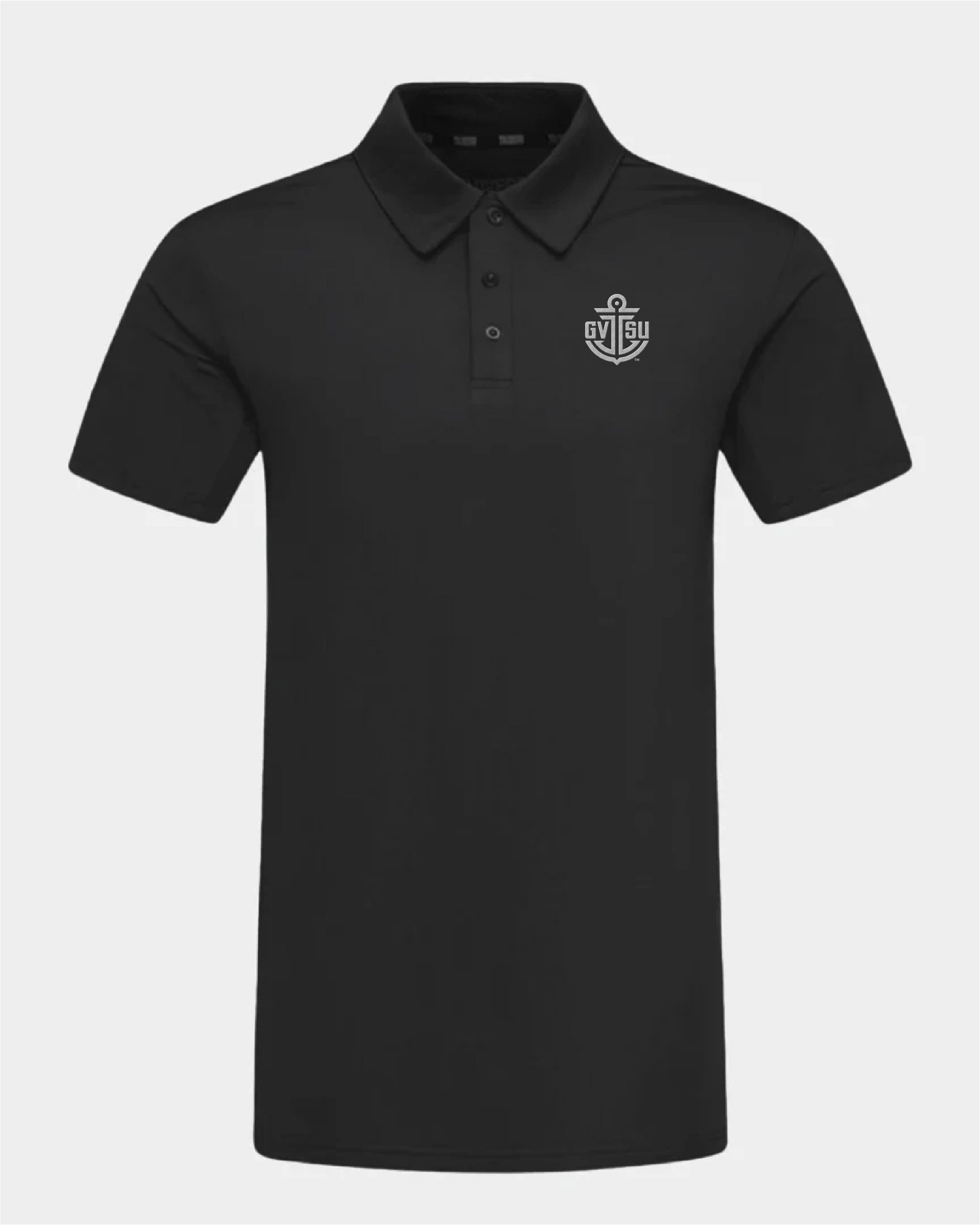 GVSU Crest 2.0 Black Polo