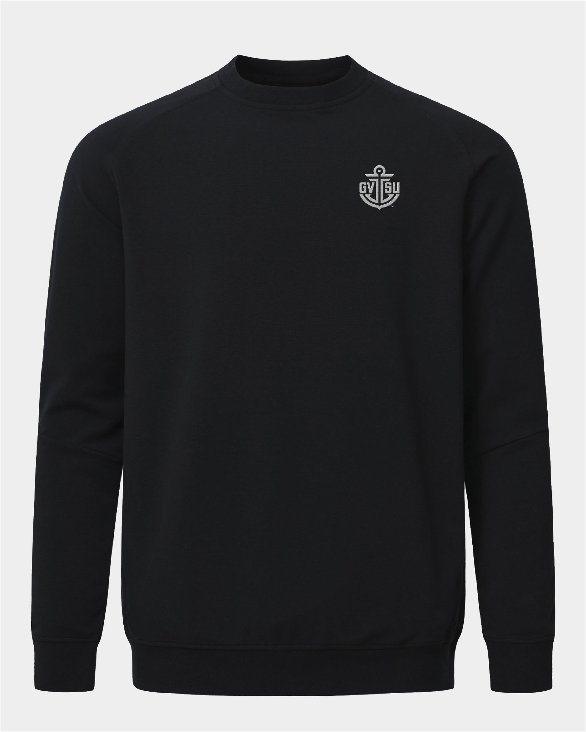 GVSU Meridian Black Crewneck