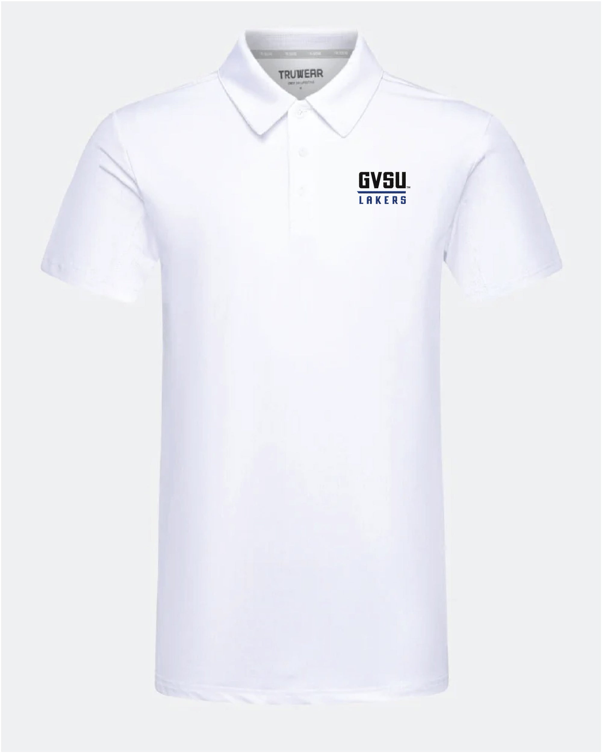 GVSU Crest 2.0 White Polo