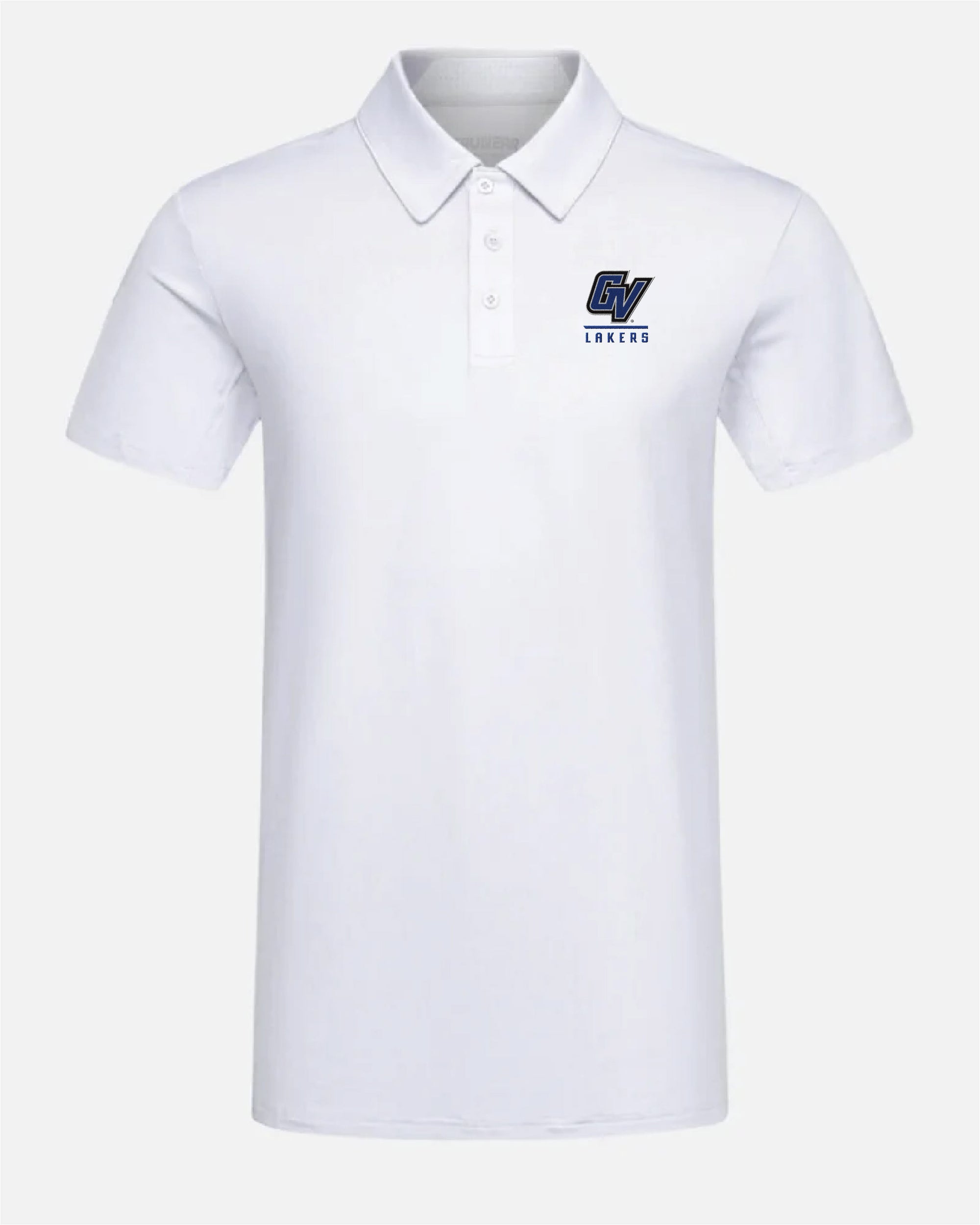 GVSU Crest 2.0 Light Grey Polo